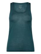 Wool/Tencel Tanktop Green Panos Emporio