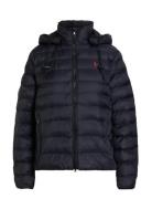 Water-Resistant Packable Hooded Jacket Black Polo Ralph Lauren