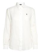 Classic Fit Linen Shirt White Polo Ralph Lauren