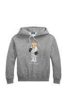 Polo Bear Fleece Hoodie Grey Polo Ralph Lauren