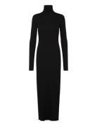 Ribbed Turtleneck Dress Black Polo Ralph Lauren