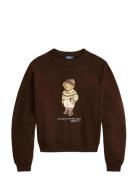 Polo Bear Fleece Crewneck Brown Polo Ralph Lauren
