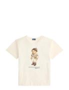 Polo Bear Cotton Jersey Tee Cream Polo Ralph Lauren
