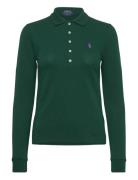 Skinny-Fit Stretch Polo Shirt Green Polo Ralph Lauren
