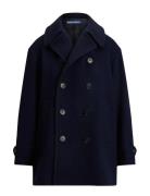 Wool Melton Peacoat Navy Polo Ralph Lauren