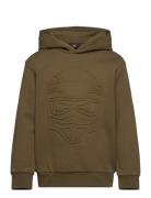 Lwsaku 702 -Hooded Sweatshirt Khaki LEGO Kidswear