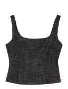 Fitted Top Black REMAIN Birger Christensen
