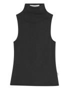 High Neck Jersey Top Black REMAIN Birger Christensen