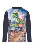 T-Shirt Ls Navy Minymo