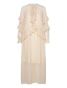 Jacelynsz Dress Cream Saint Tropez