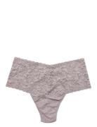 Hanky Panky Retro Lace, Retro Thong Grey Hanky Panky