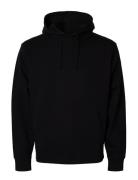 Slhrelaxluke Ls Sweat Hoodie Noos Black Selected