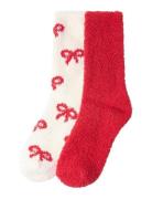 Sock Cosy 2 Pack Red Lindex