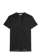 Shirts/Blouses Short Sleeve Black Marc O'Polo