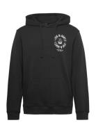 Ship Insignia Graphic Hoodie Black Lyle & Scott