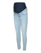 Vmmtanya S Piping Jeans Vi352 Ga Noos Blue Vero Moda Maternity