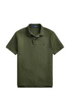 The Iconic Mesh Polo Shirt Green Polo Ralph Lauren