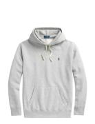Rl Fleece-Lsl-Knt Grey Polo Ralph Lauren