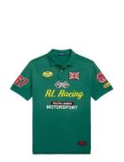 Classic Fit Racing Mesh Polo Shirt Green Polo Ralph Lauren