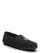 Brenan Signature Pony Slipper Grey Polo Ralph Lauren