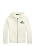 Polo Sportsman Fleece Full-Zip Hoodie White Polo Ralph Lauren