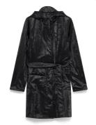 Curve Long Jacket W3 Black Rains