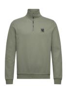 Belstaff Quarter Zip Sweatshirt Green Belstaff
