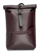 Rolltop Rucksack W3 Burgundy Rains