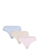 Brief Thong Wilma Seamless Rib Beige Lindex
