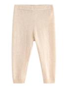 Leggings I Merinoull Beige Lindex