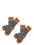 2-Pack Classic Stripe Socks Navy FUB