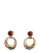 Mixed Hoop Earrings Gold Mango