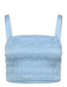 Marcia Top Blue Twist & Tango