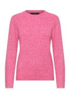 Vmdoffy Ls O-Neck Blouse Ga Noos Pink Vero Moda