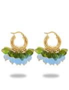 Blueberry Fields Forever Earrings Blue ANNELE