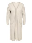 Carnew Esly Life Ls Open Long Card Noos Beige ONLY Carmakoma