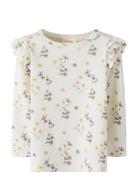 Nmfgavo Eko Ls Slim Top Lil Noos Cream Lil'Atelier