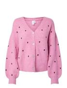 Yasfleur Ls Knit Cardigan S. Noos Pink YAS