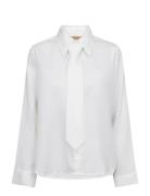 Mmayen Stripe Shirt White MOS MOSH