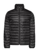Ls Lt Wt Nylon Channeled Puffer Black Calvin Klein