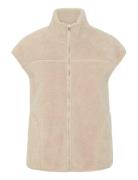 Pcsadia Teddy Vest Noos Bc Beige Pieces