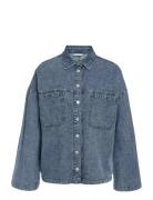 Nmenza L/S Over Shirt Mg004Mb Noos Blue NOISY MAY