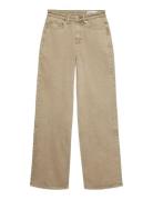 Vmtessa Hr Wide Jeans Color Ga Noos Beige Vero Moda