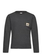T-Shirt Longsleeve Pocket Grey Daily 7