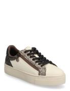 Women Lace-Up Cream Tamaris