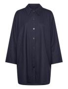 Chiri Antique Pinstripe Navy Rue De Tokyo