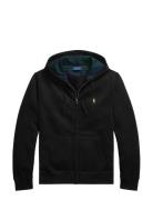 The Rl Fleece Full-Zip Hoodie Black Polo Ralph Lauren
