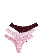 Brief Thong Low Scrunchie Micr Pink Lindex