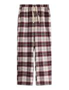 Pyjamasbyxor I Flanell Red Lindex