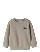 Nmmvallen Ls Nreg Sweat Bru Beige Name It